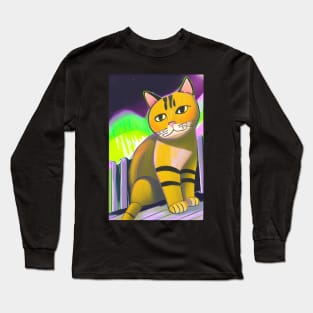 Colorful Cat Long Sleeve T-Shirt